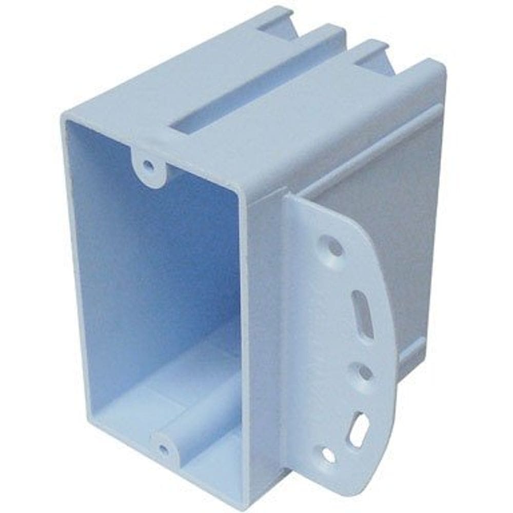 Caixa de habitação elétrica Cantex Industries 1 Gang PVC