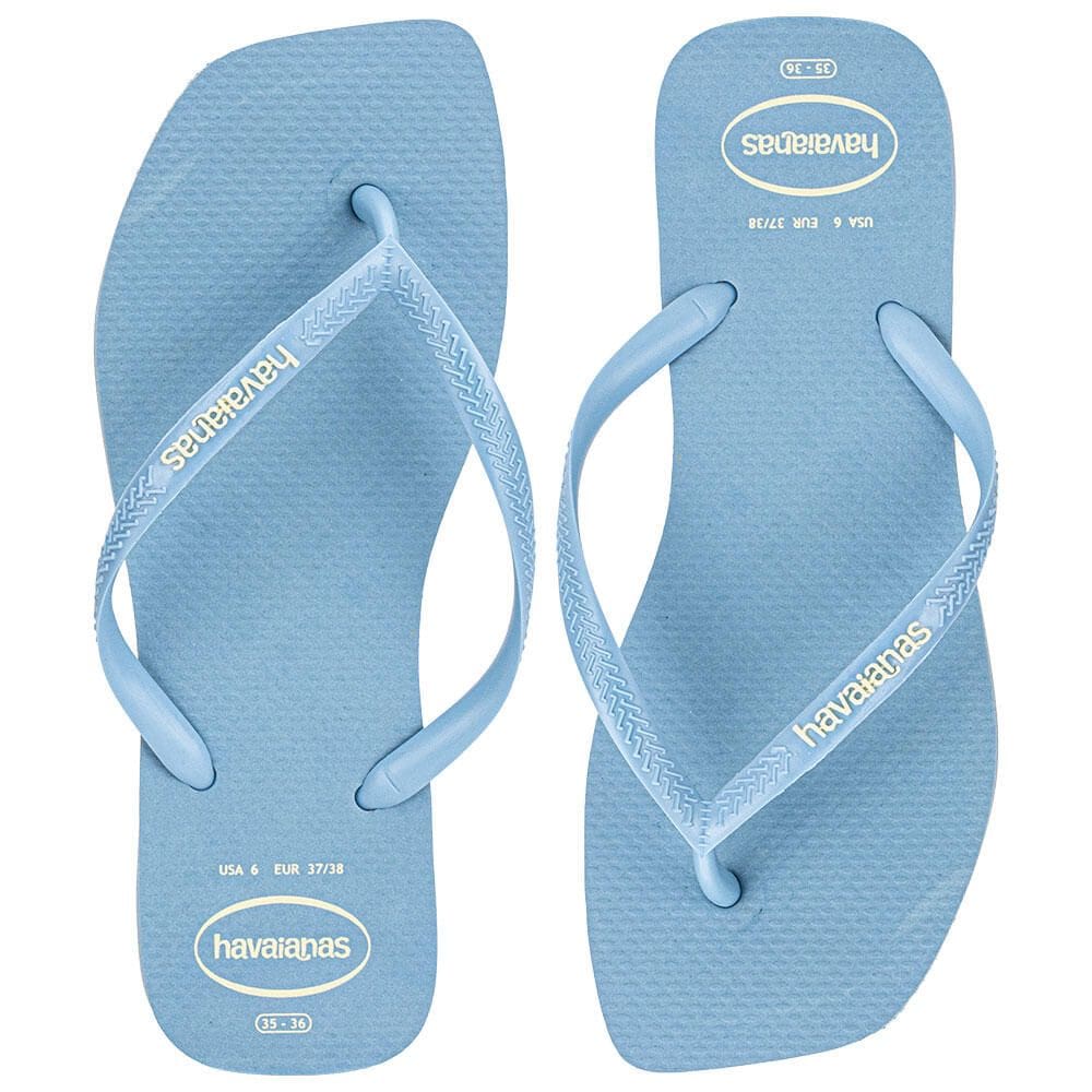 Chinelo Feminino Slim Square Logo Pop Pup Havaianas 4148959