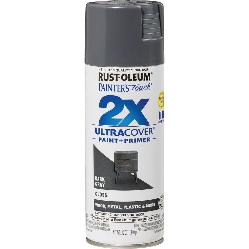 Tinta spray Painter`s Touch Ultra Cover Gloss Dark Grey 340 ml