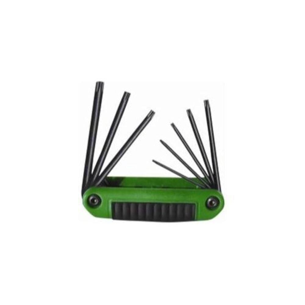 Conjunto de chaves hexagonais Wrench Eklind Tool Torx, 7 unidades de óxido preto