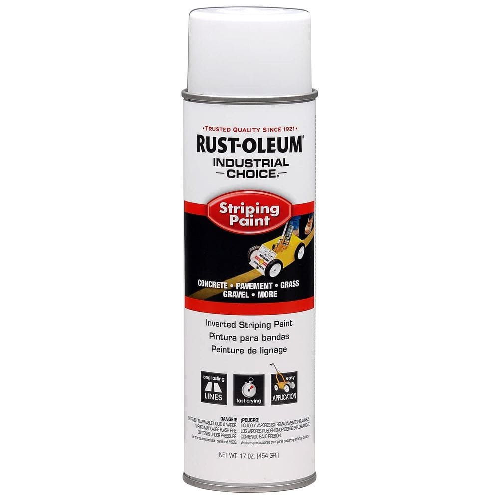 Pintura Rust-Oleum Industrial Choice White 454g Striping