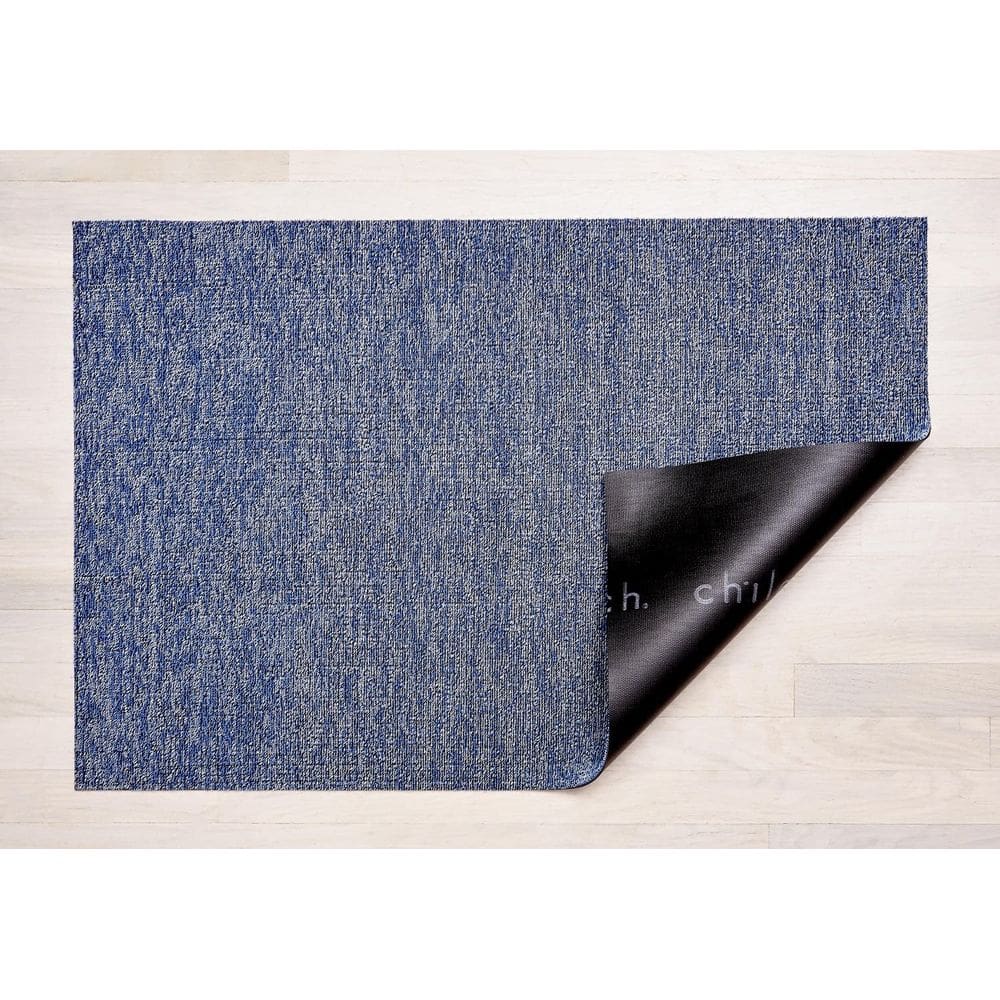 Capacho Chilewich Heathered Cornflower Vinyl 61x91 cm
