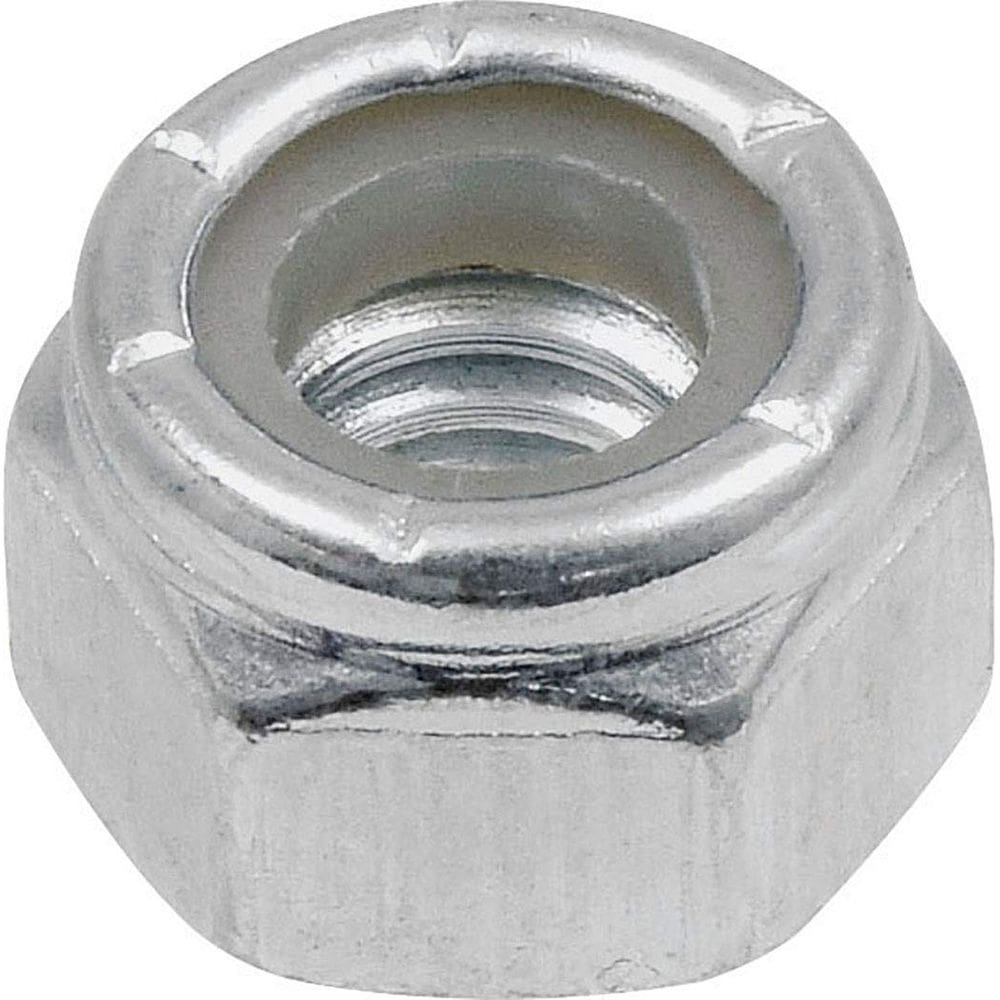 Fechadura de inserção de nylon Nut Hillman de 1/4” a 20, pacote com 100
