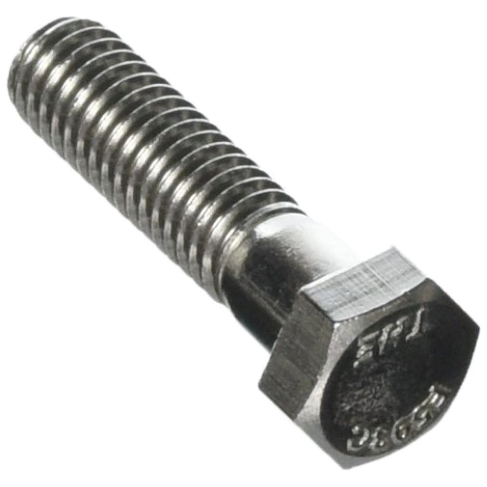 Tampa hexagonal de aço inoxidável Bolt Hillman 3/8-16 x 3,8 cm, pacote com 50