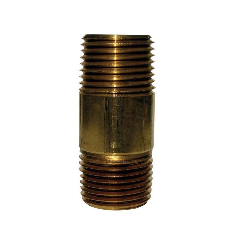 Encaixe de tubo de mangueira HOMEPLUS+ Bocal de latão 9,5 cm 3/8” MPT