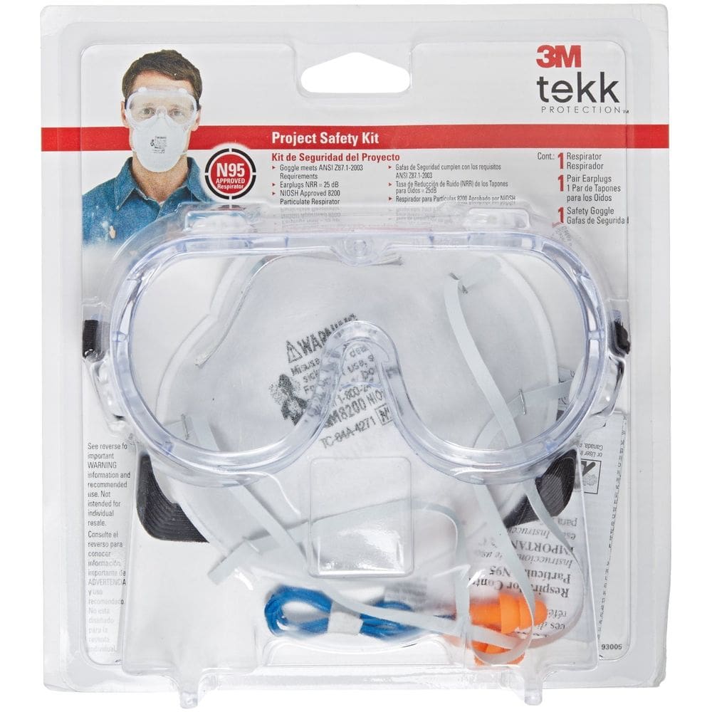 Kit de segurança profissional para respirador 3M 93005-80030