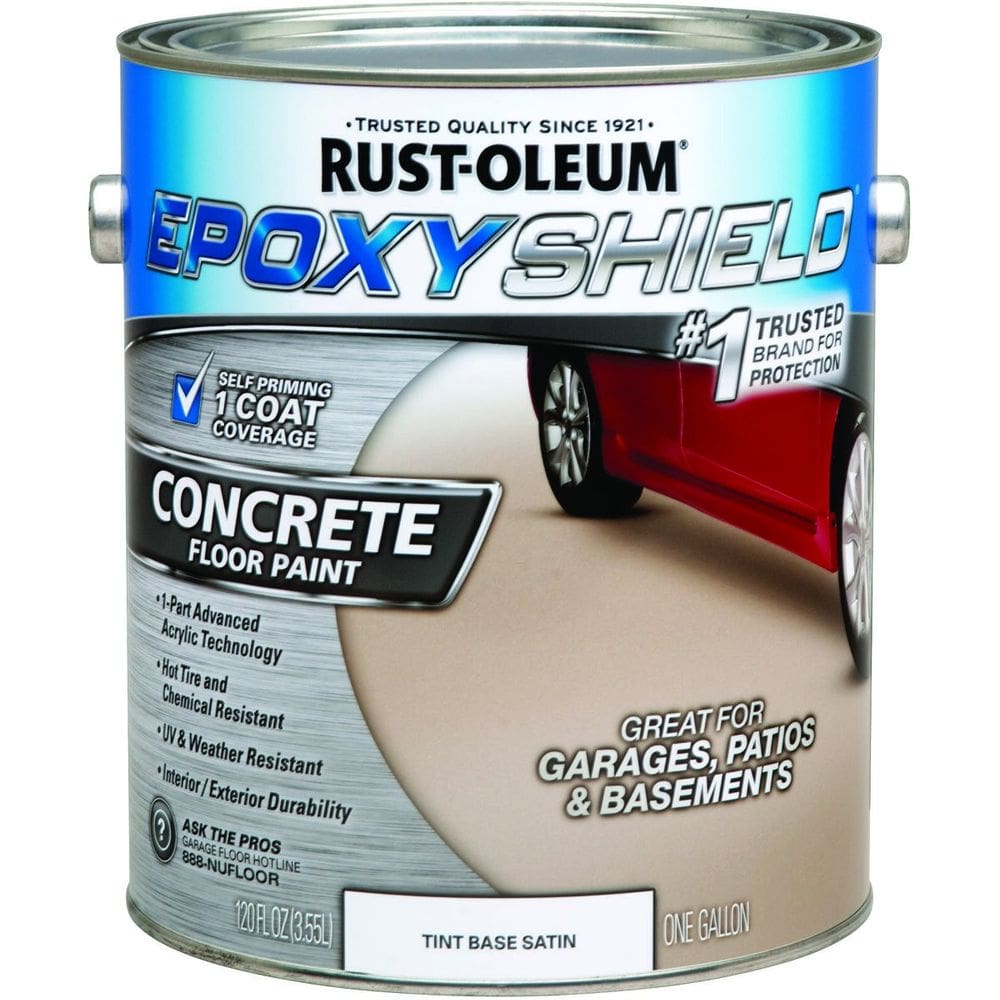 Pintura para Piso Epoxy Shield Rust-Oleum 3.55L Satinada