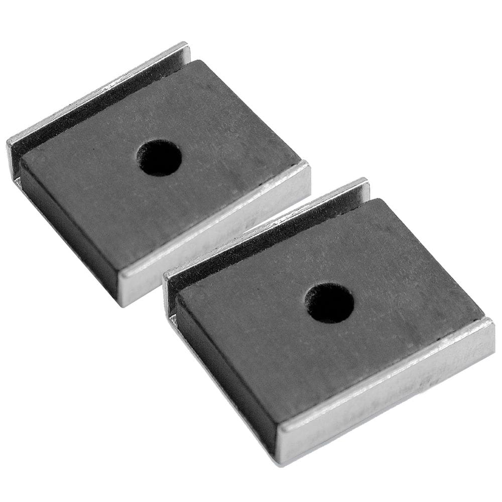 Conjunto de 2 peças Utility Magnet Master Magnetics 07220 com capacidade de 7 libras