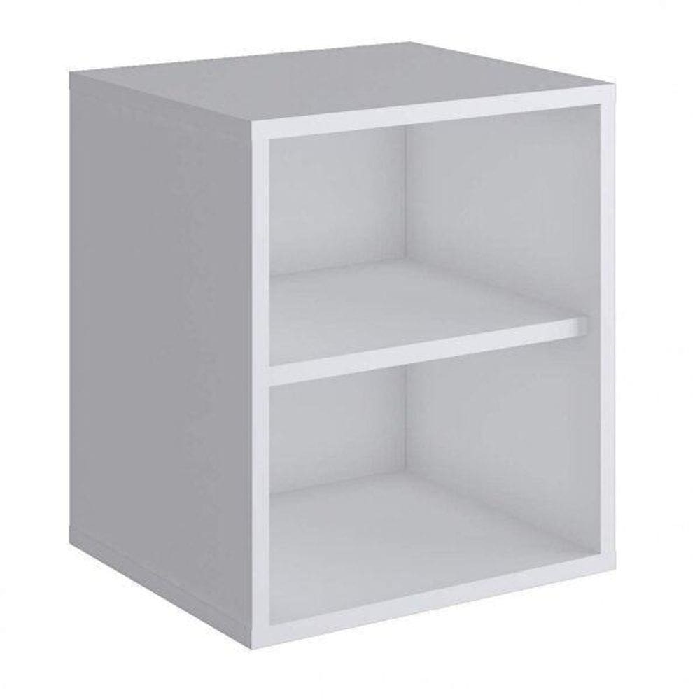 Nicho Cubo 1 Prateleira Kids 38cmx35cm Branco