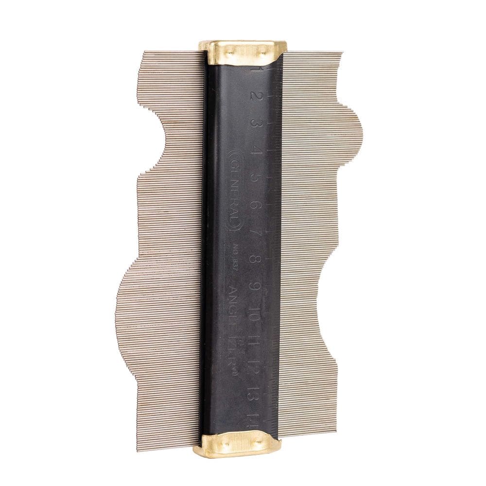 Medidor de contorno General Tools 837 Ferramenta de localização de 6 ângulos