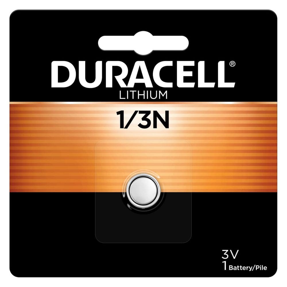 Bateria: célula de moeda de lítio Duracell 1/3N 3V