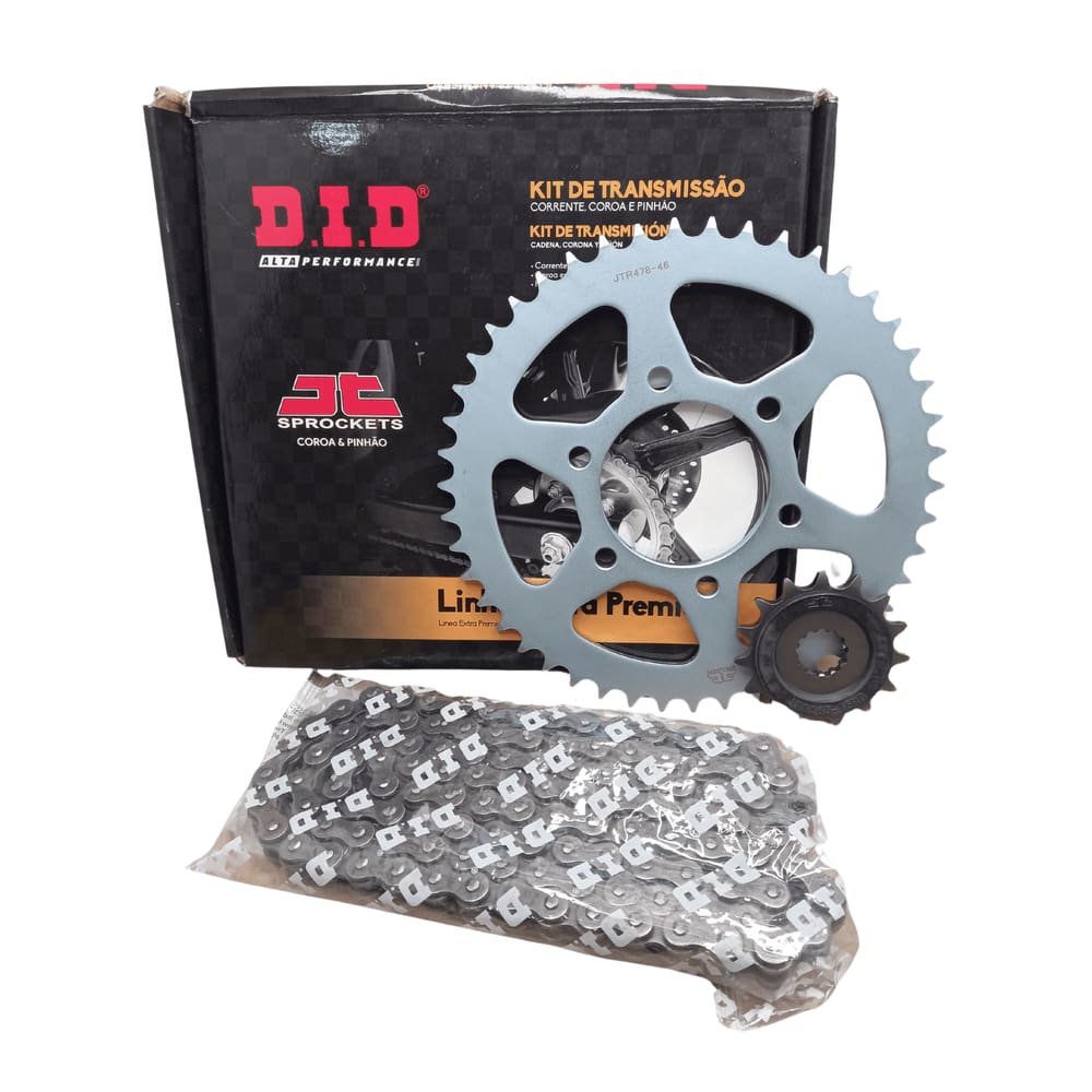 Kit Relação Did Extra Premium Versys 650 2008 à 2021 Er6n 2007 à 2016