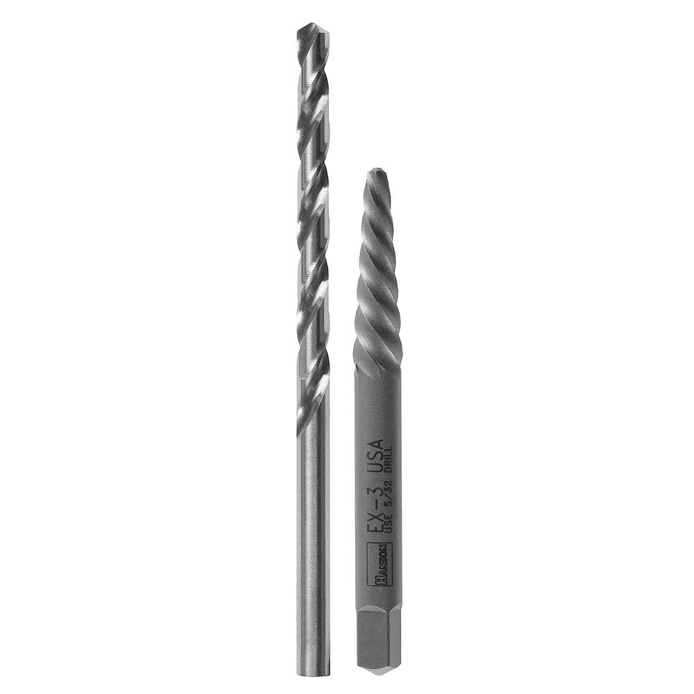 Extrator espiral IRWIN e conjunto de brocas de 5/32” EX-3