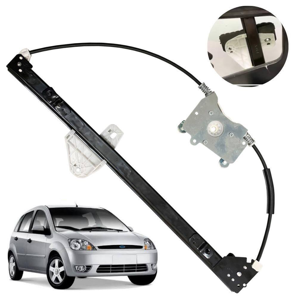 Máquina Vidro Elétrica Fiesta 4 Pta 2002 À 14 Diant Esquerda