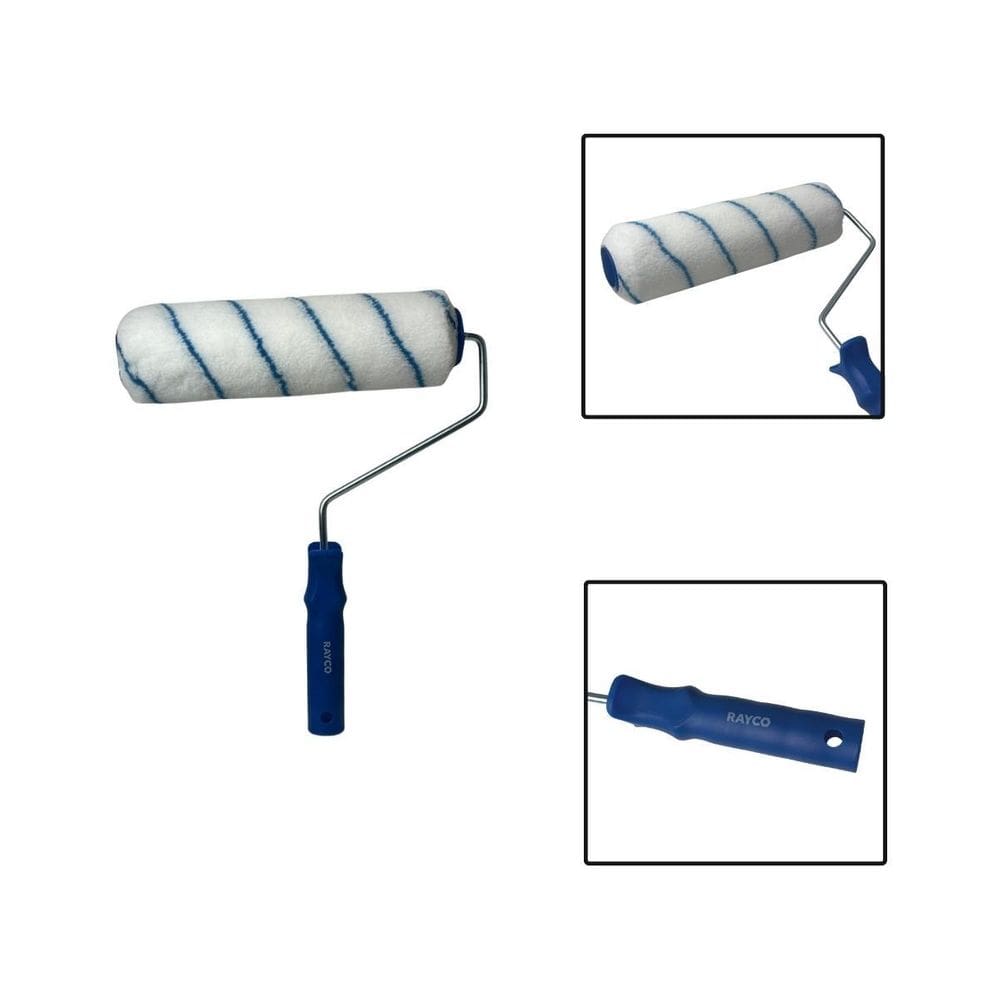 Rolo Lã Suporte Garfo Pintura Pintar 23Cm