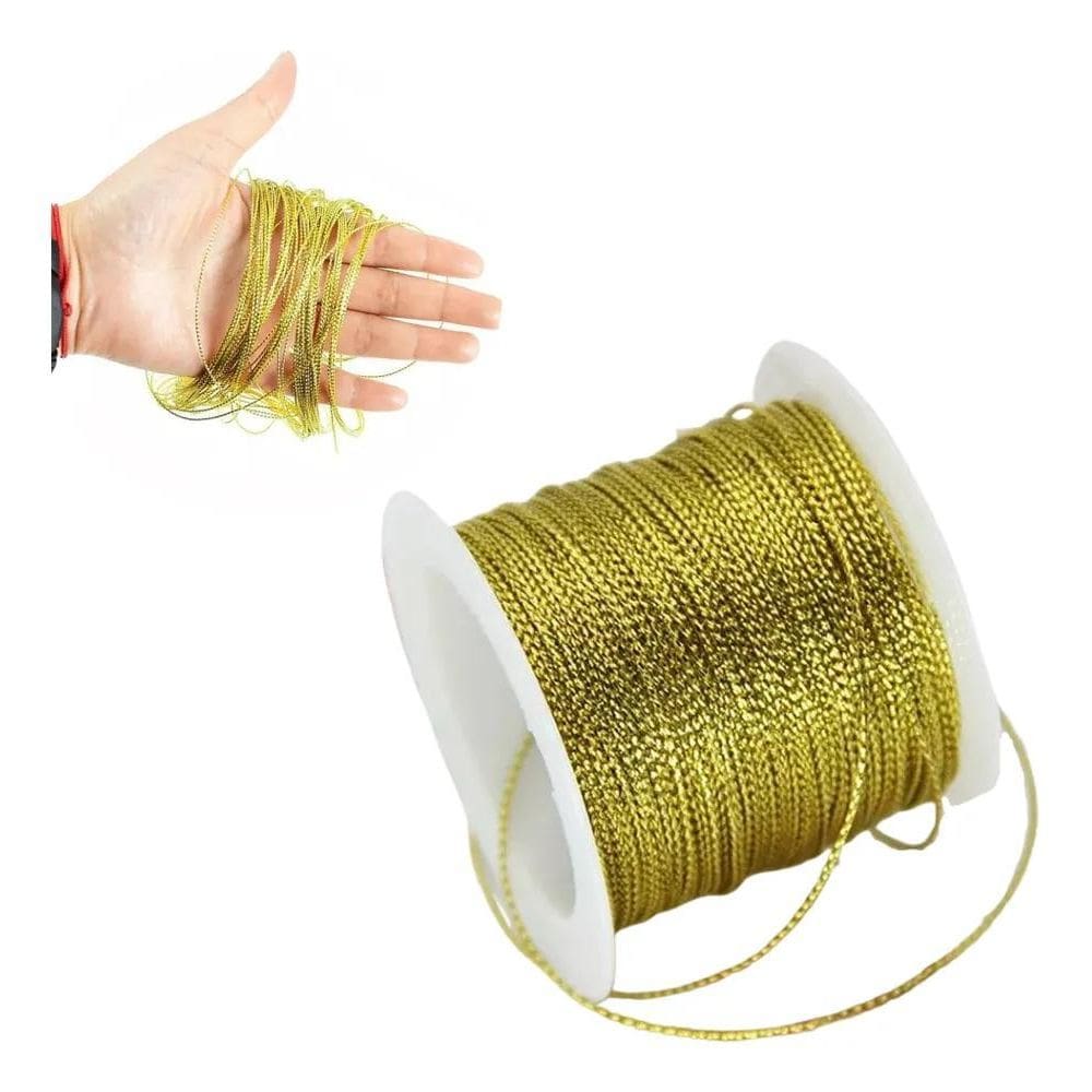 3X Fio Metalizado 1Mm 50 Metros
