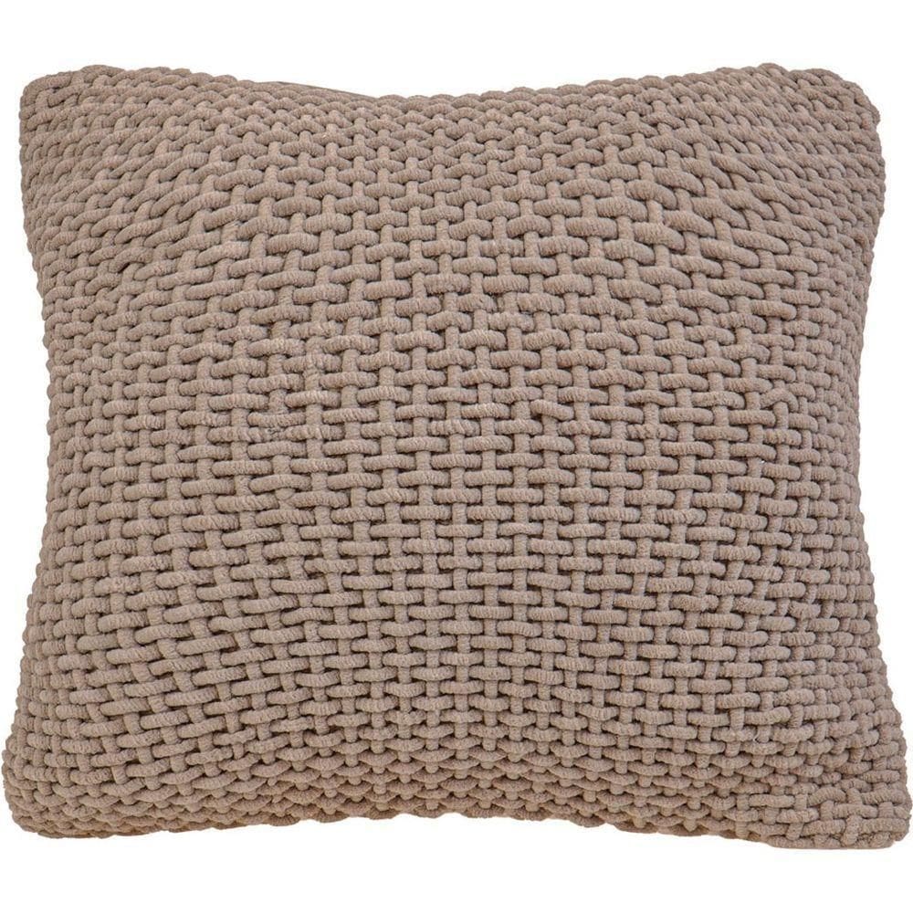 Capa De Almofada Trama New Decorativa 45x45cm 90% Algodão Linho