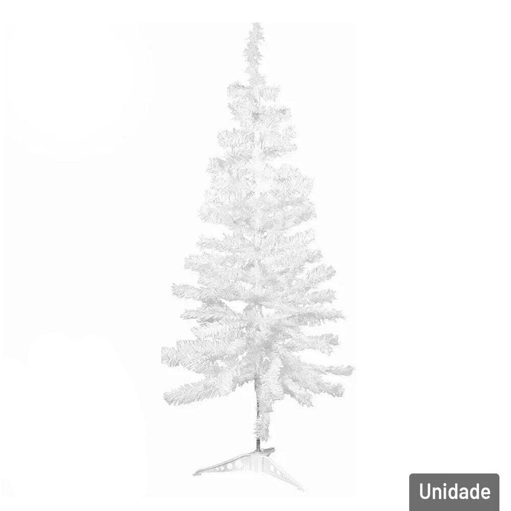 árvore Branca 150cm 220 Galhos Natal - Tudo em Caixa