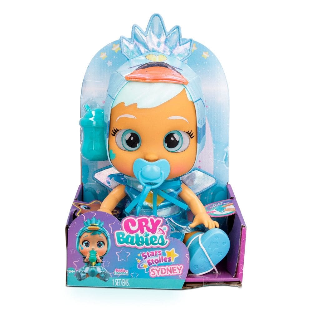 Boneca Cry Babies Stars Sydney Multikids com Olhos que Brilham - BR2238