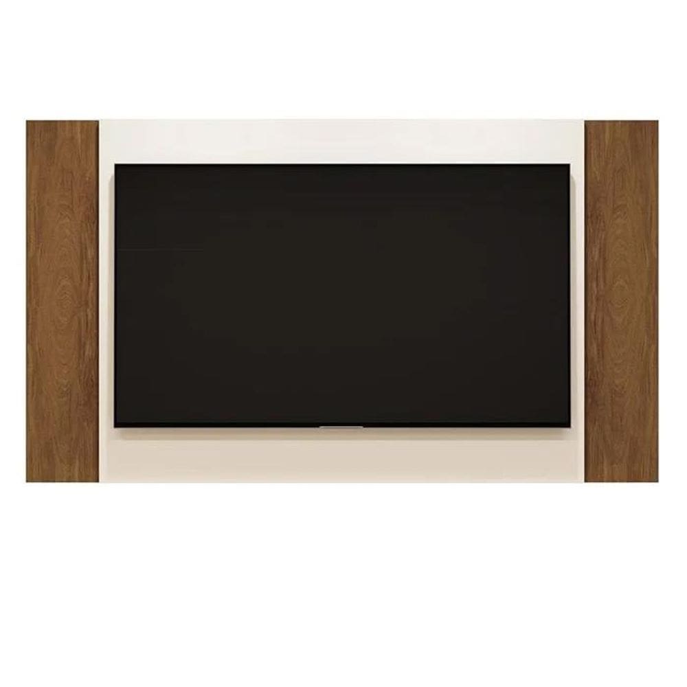 Painel para TV Extensivo Fresno 781 Off White/Amendoa