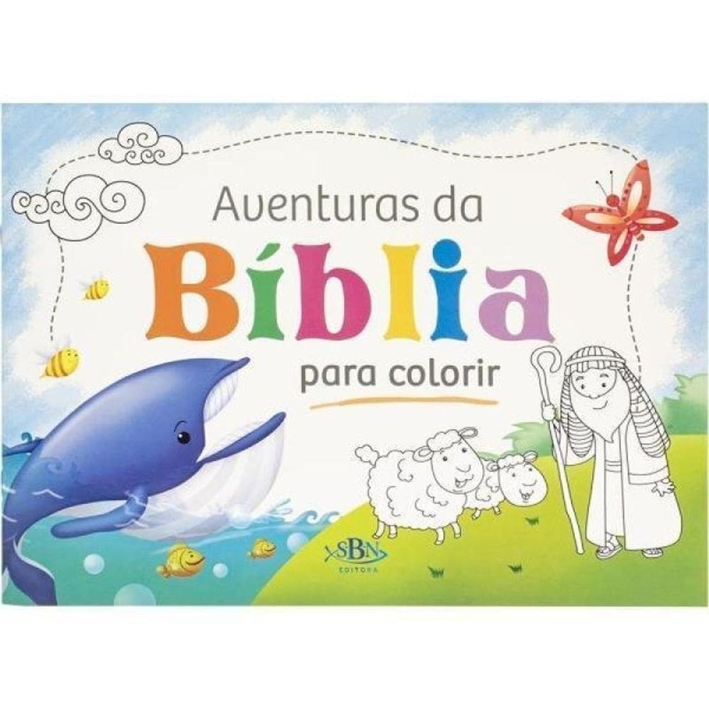 Aventuras Da Bíblia Para Colorir