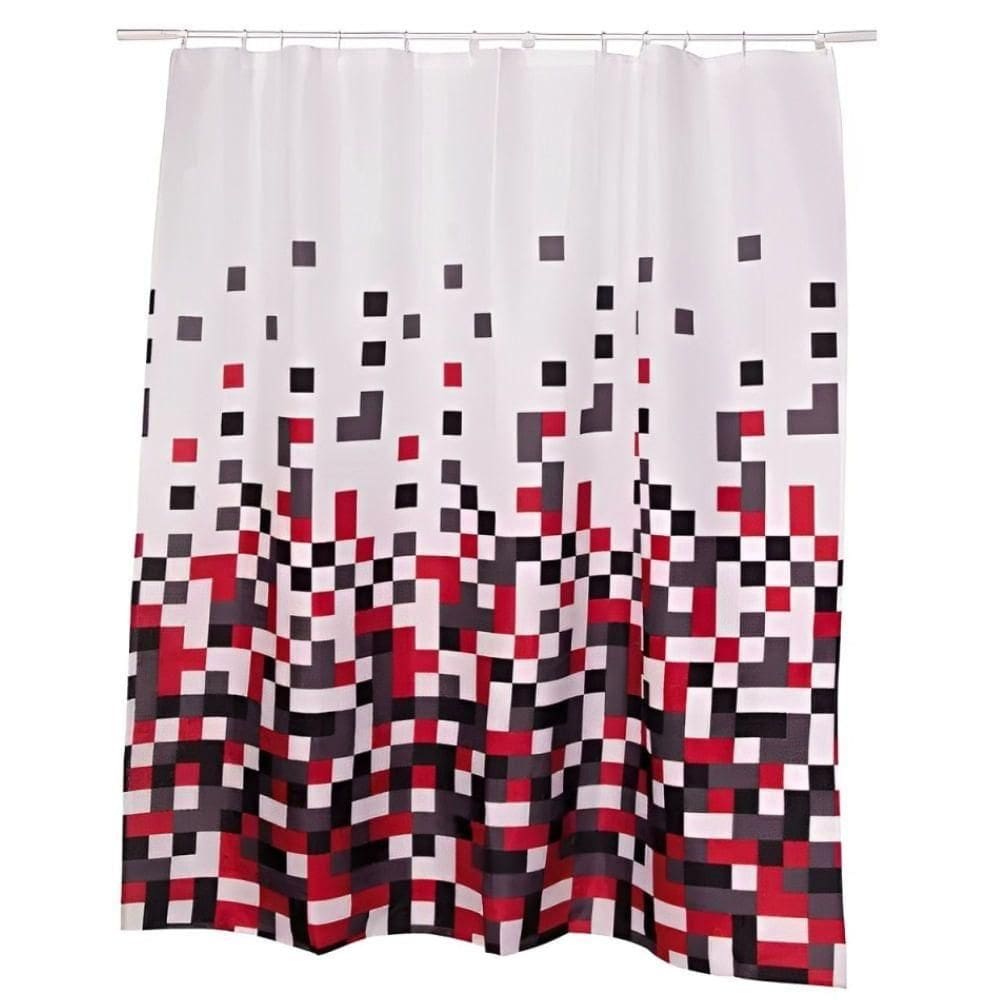 Cortina Para Box Poliéster 1,80x1,80m - Cort1-b*u1 - Astra Cortina P-box Poliester 1,80x1,80m B*u - Cort1-b*u1 - Astra