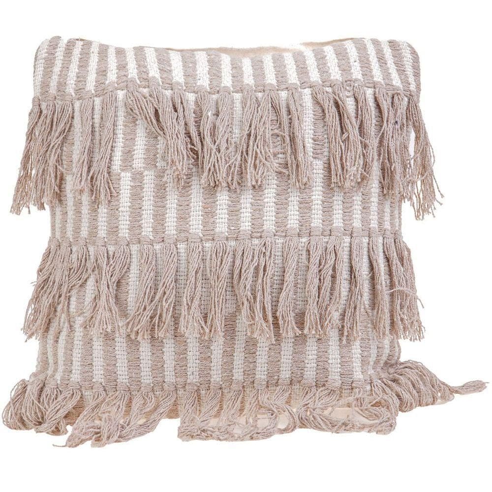 Capa De Almofada Native New Decorativa Macramê 45x45cm Gaborone