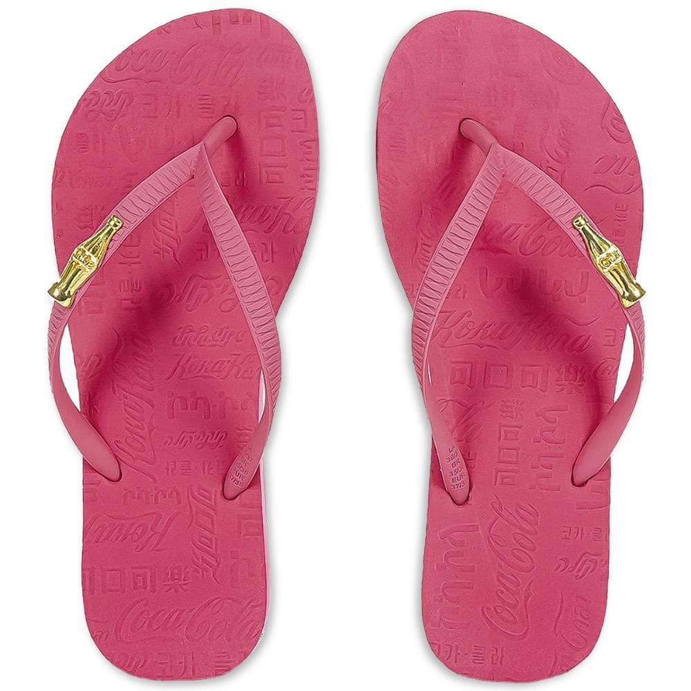 Chinelo Coca Cola Sandal Way Rosa