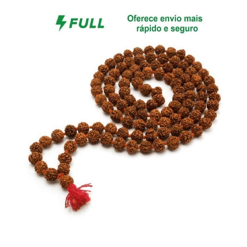 Japamala Rudraksha 108 Contas 7Mm Hoponopono
