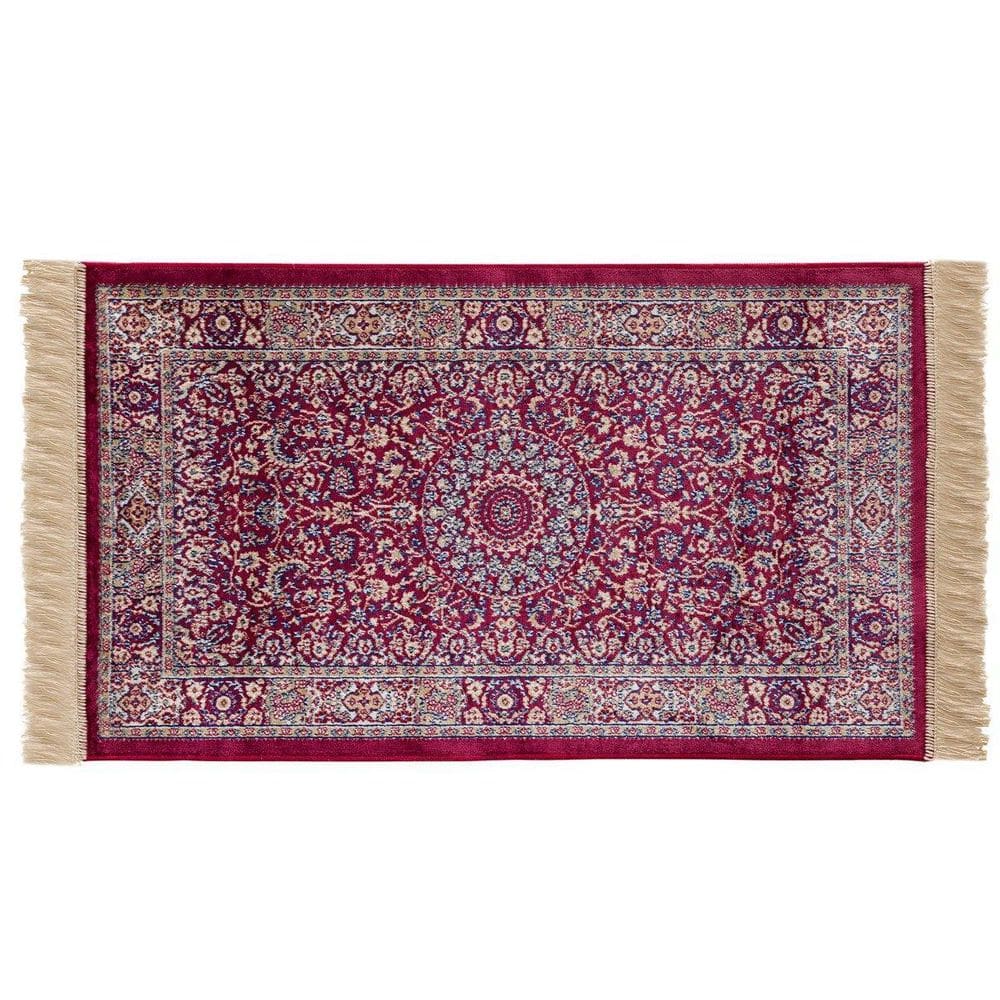 Tapete Belga Importado De Veludo Com Franja -Namur 200X250Cm