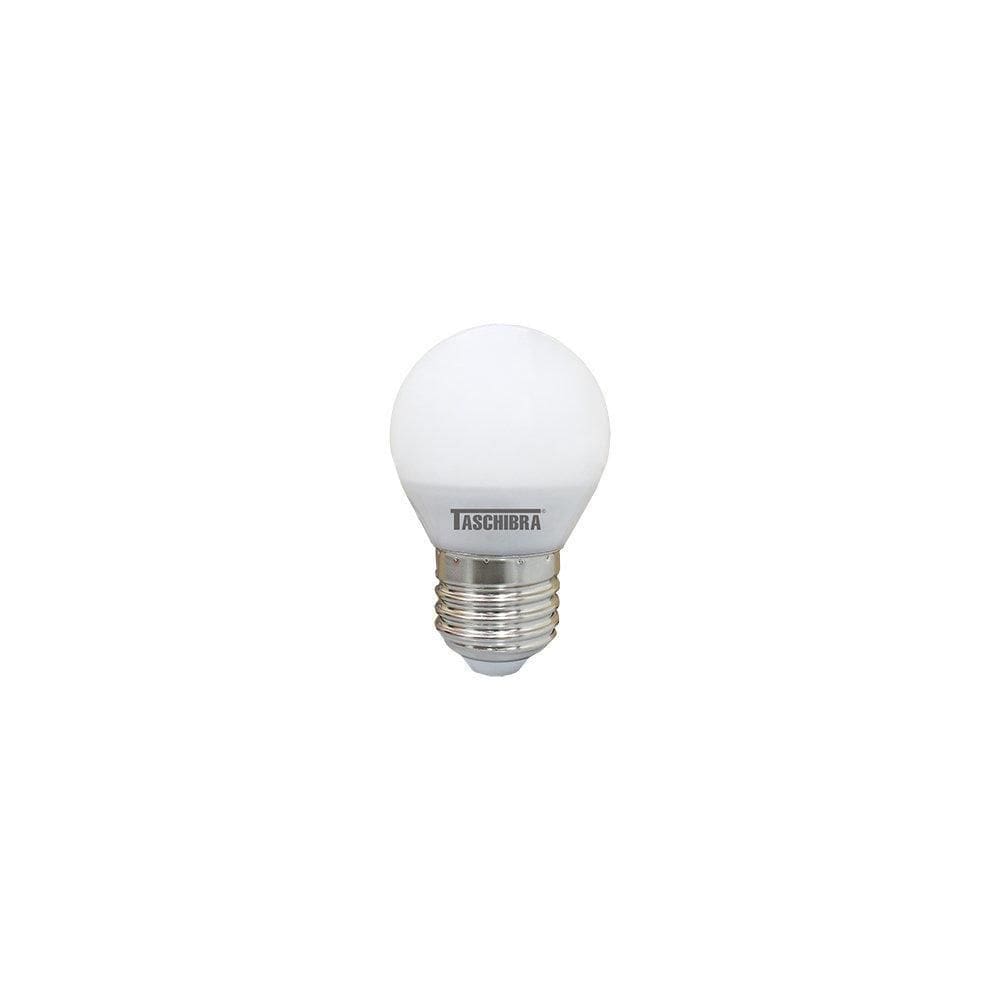 Lâmpada Led Bolinha Tbl 4,8W Taschibra E27 Bivolt 6500K