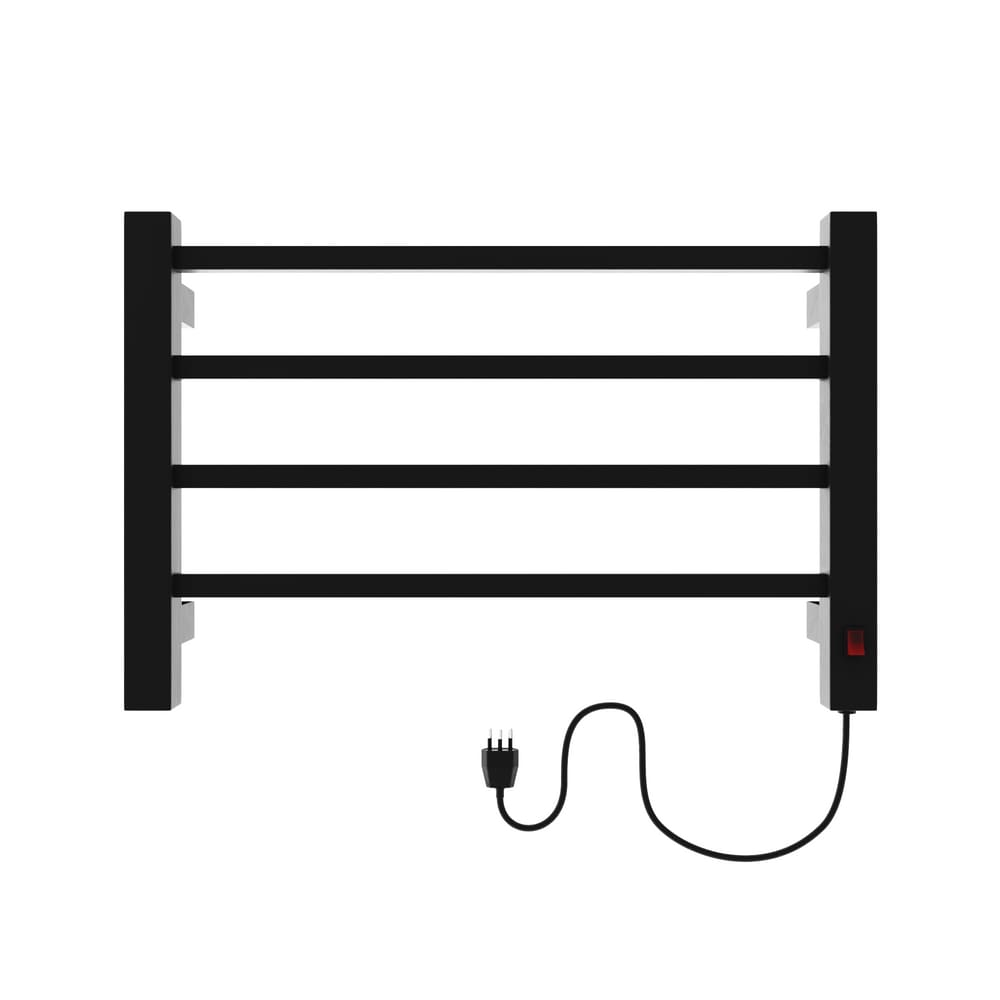 Toalheiro Termico Casuli Quadratto Uno Preto 127V Direito