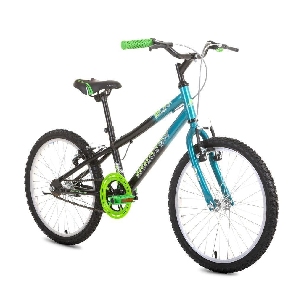 Bicicleta Houston Zum ZM203S Aro 20 V-Brake Verde Metálico/Preto