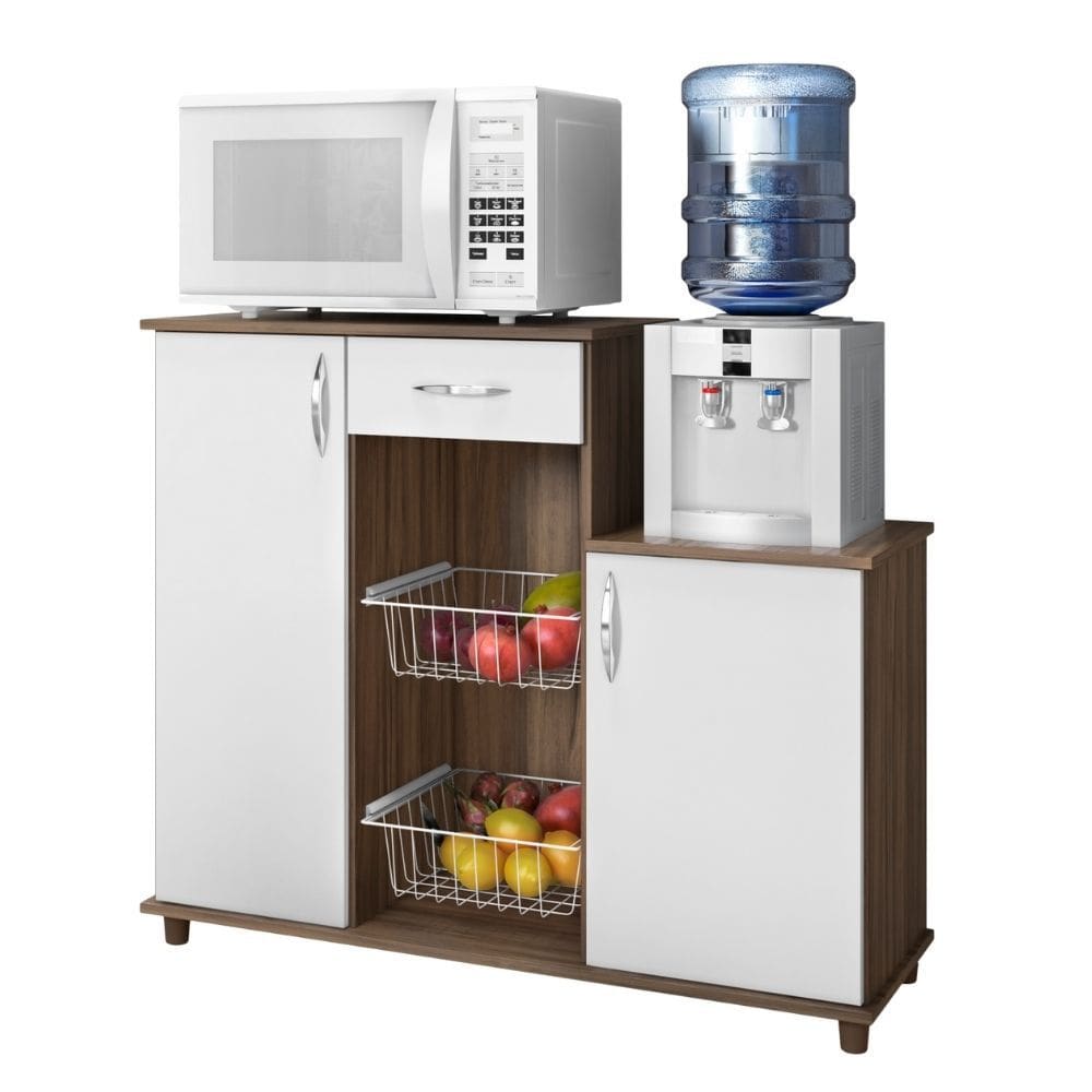 Fruteira Diva New - 2 Portas 1 Gaveta 2 Cestos - Notavel