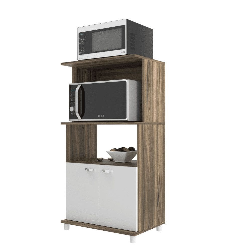 Multiuso Dallas - 2 Portas Espaco Forno e Micro-ondas MDP - Moveis Sul