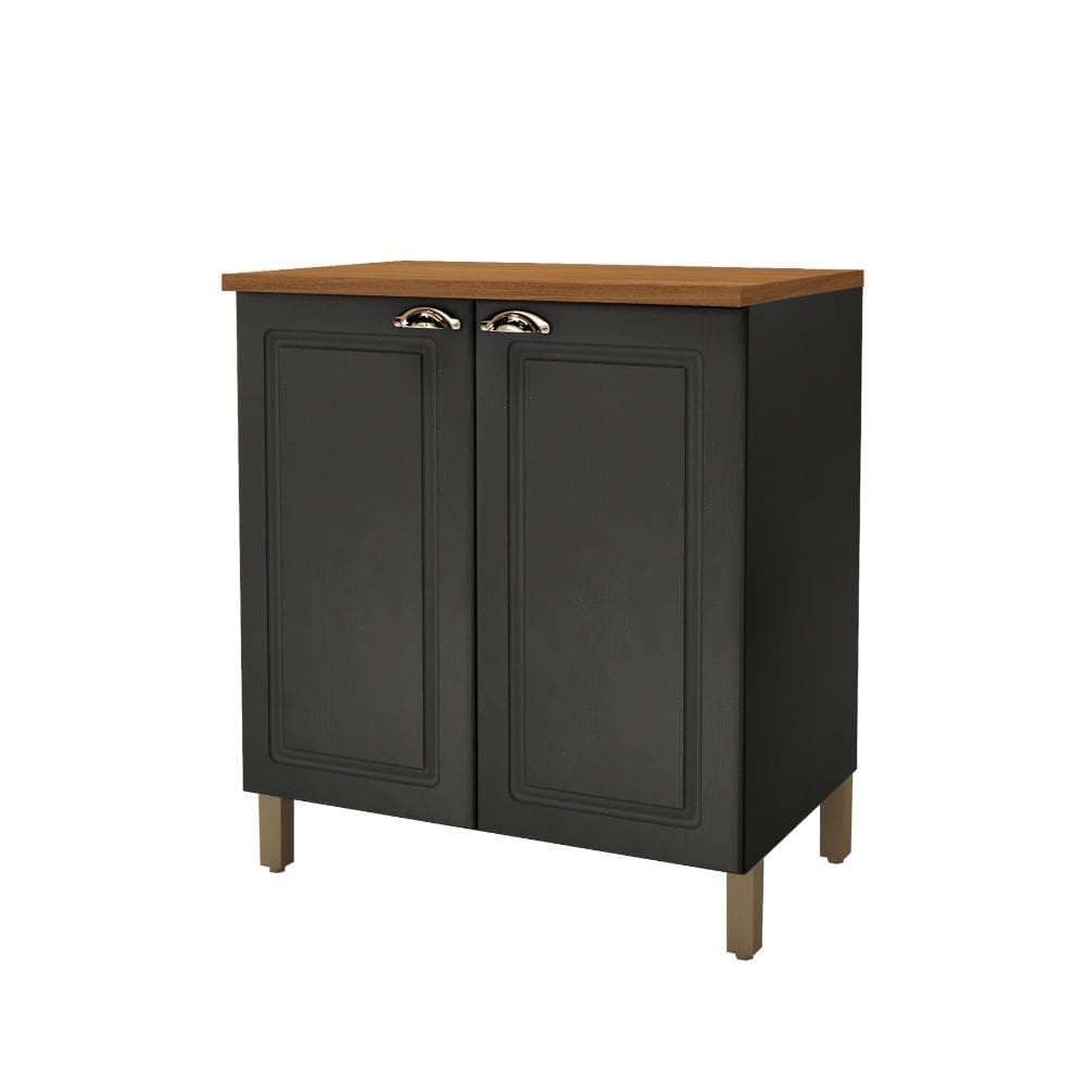 Balcao Firenze 80 cm - 2 Portas 1 Prateleira - Indekes