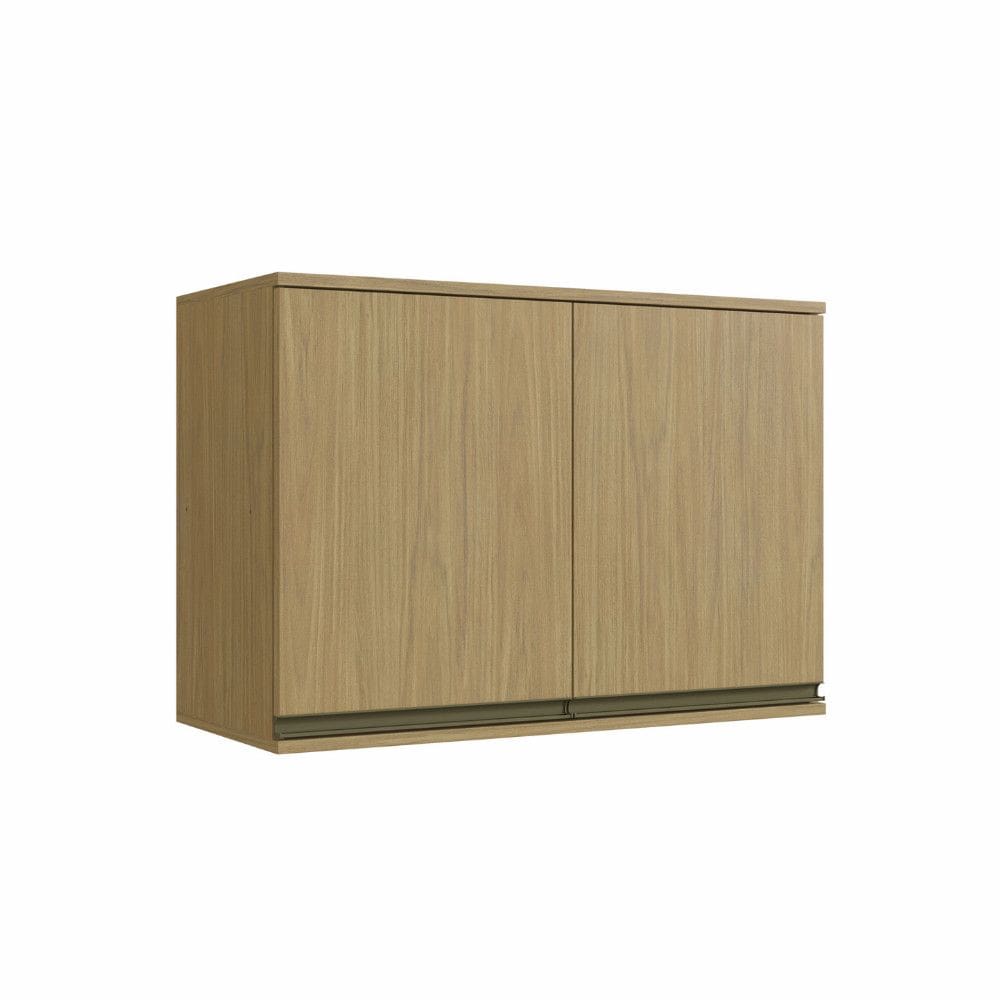 Aereo Nova Dubai 3973 - MDF 2 Portas com Prateleira Interna Acabamento Fosco - Casamia