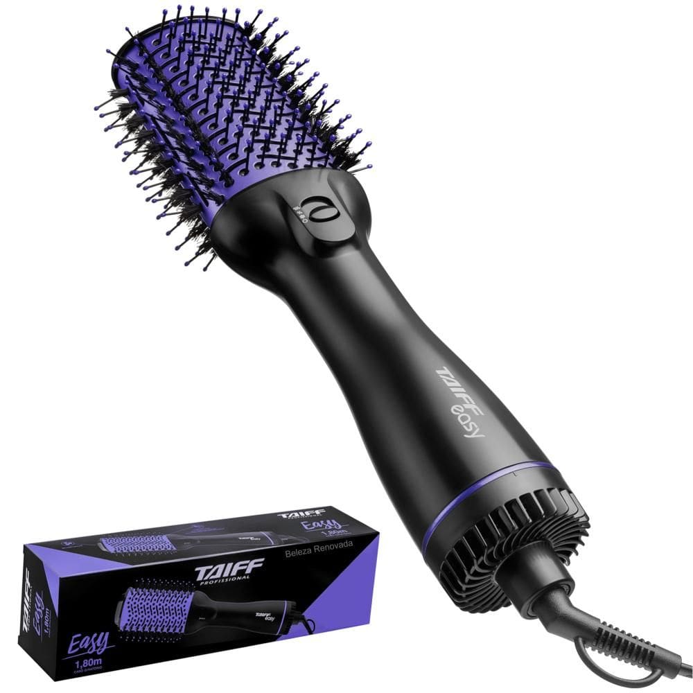 Escova Oval Easy Lilas 127V