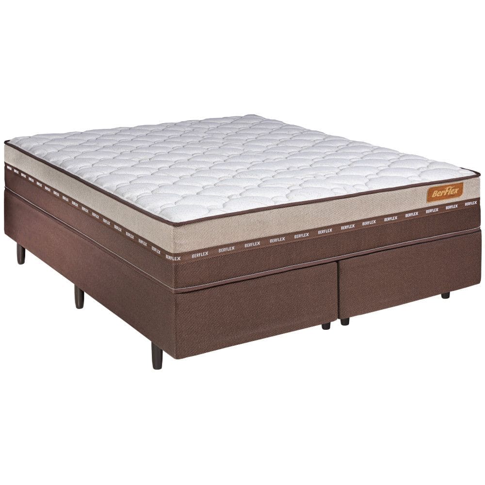 Colchao Queen Size Molas Ensacadas com Viscoelastico D33 Suporta 120kg Antiderrapante
