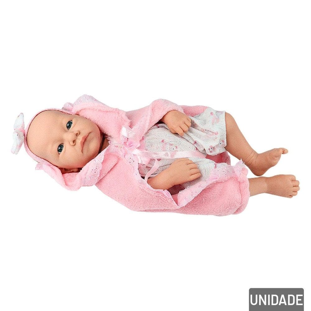 Boneca Bebê Bombola Reborn Menina - Tudo em Caixa