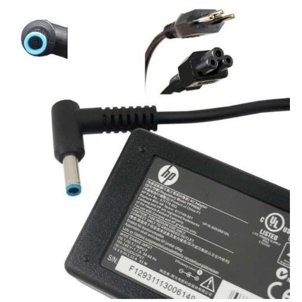 Fonte Carregador Compativel Para Notebook Pavilion 15-N013 Plug Azul
