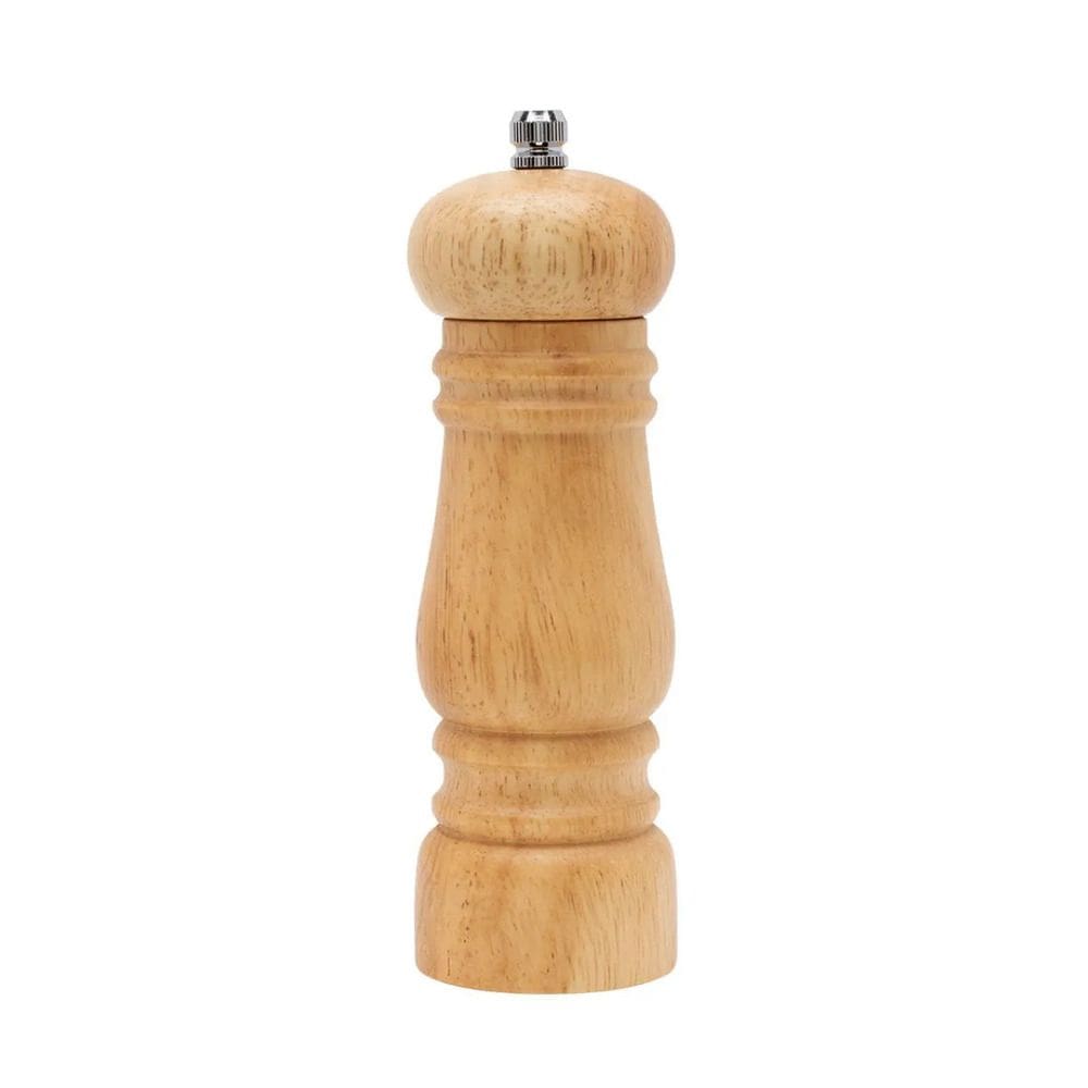 Moedor Manual de Grãos P/Sal e Pimenta em Bambu 15cm Mimo Style