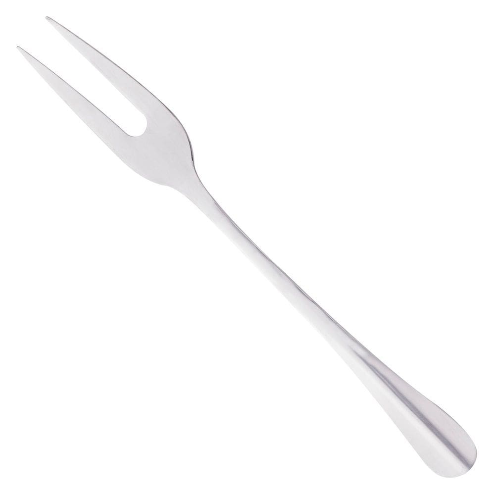 Garfo Grande Para Assados Aço Inox Positano Prata 25cm Lyor