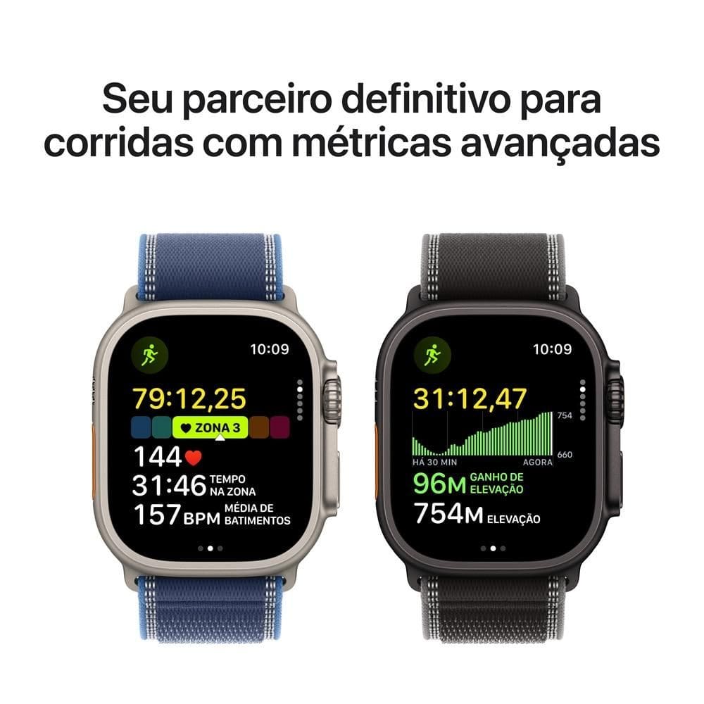 Apple Watch 3 箱付　99% Apple Watch Ultra 3 GPS + Cellular - Caixa | Casas Bahia