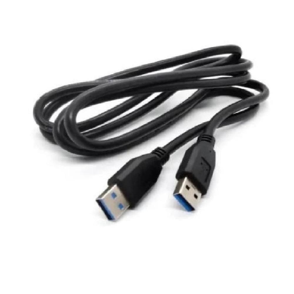 Cabo Usb 3.0 De Dados Macho/macho 1.5m Preto Grosso