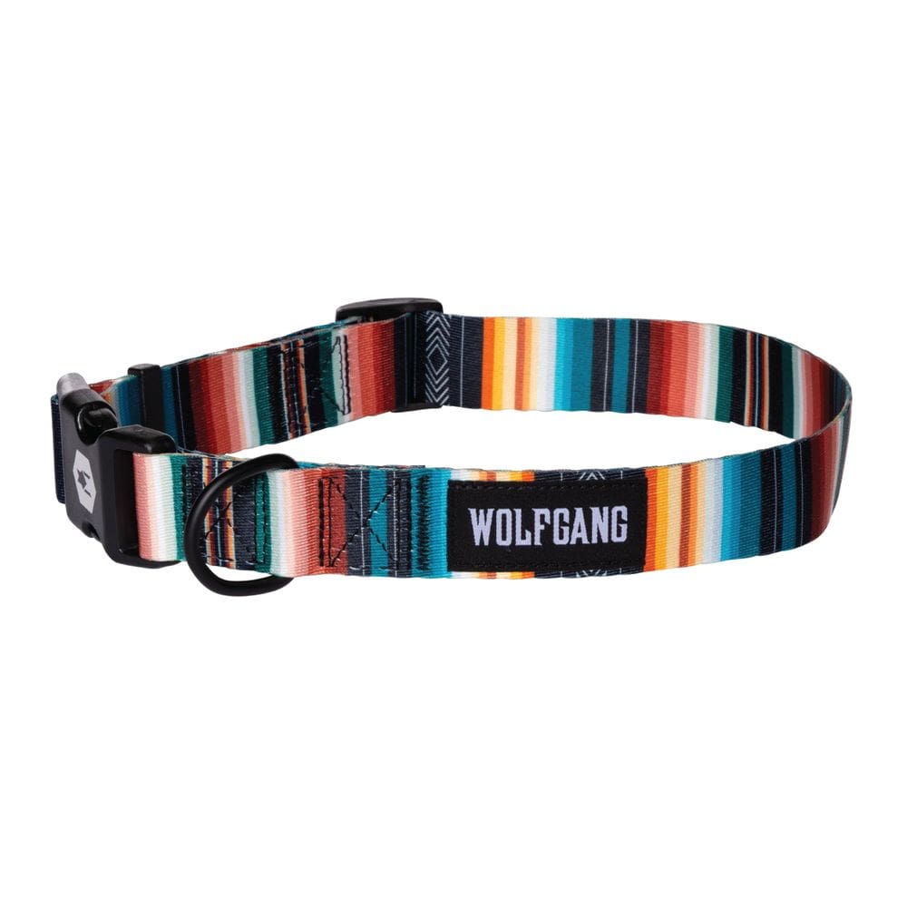 Coleira para cães Wolfgang Man & Beast Heavy Duty ajustável pequena