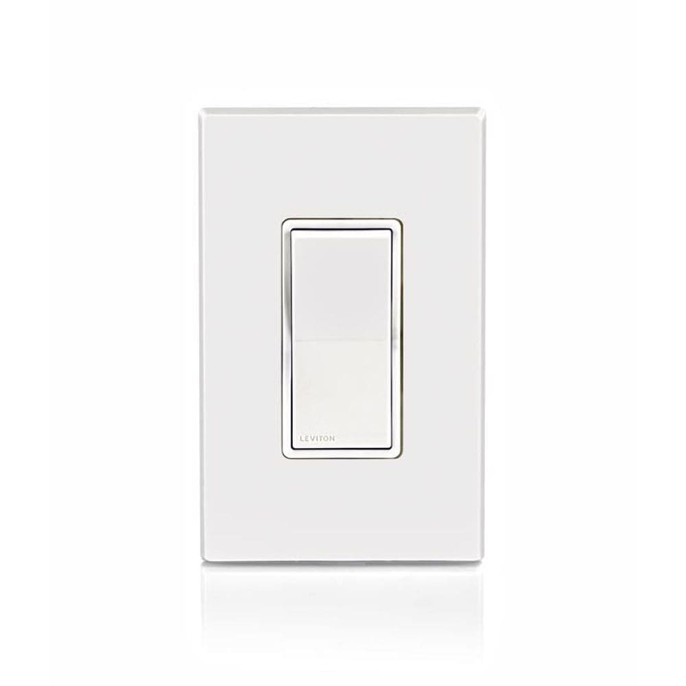 Interruptor eletrônico Leviton W5601-W 15 A resistente às intempéries