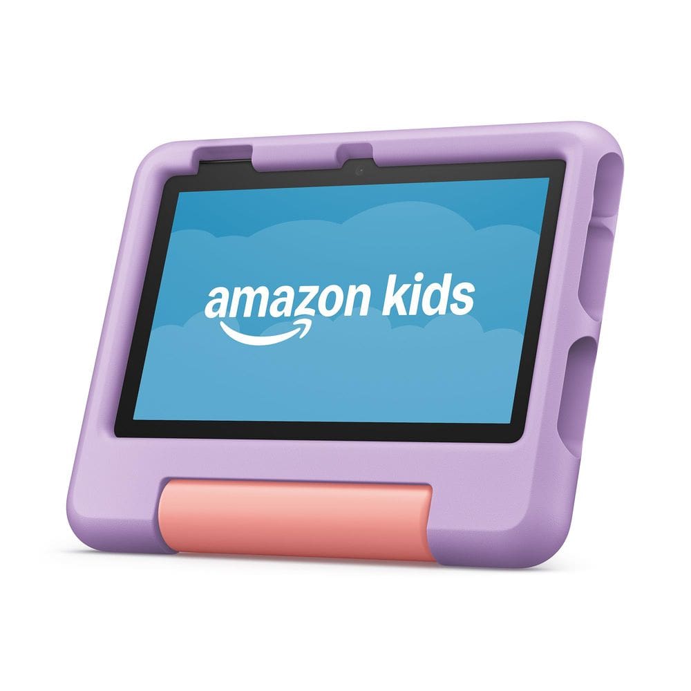 Tablet Amazon Fire 7 Kids 16GB 7” roxo com subs de 6 meses
