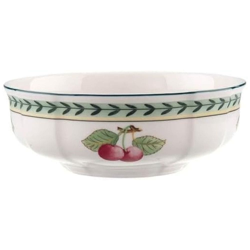 Tigela Elegante e Sofisticada com Capacidade de 9.6L, Material de Porcelana e Formato Redondo, Villeroy Boch, Branca Colorida
