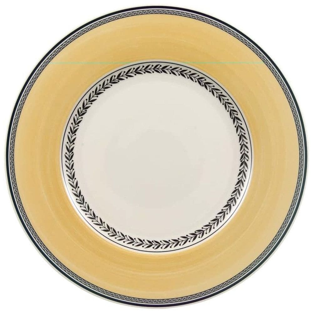 Prato para Jantar de 26 cm, Elegância e Praticidade em Sua Mesa com Formato Redondo e Material de Porcelana, Villeroy Boch, Amarelo